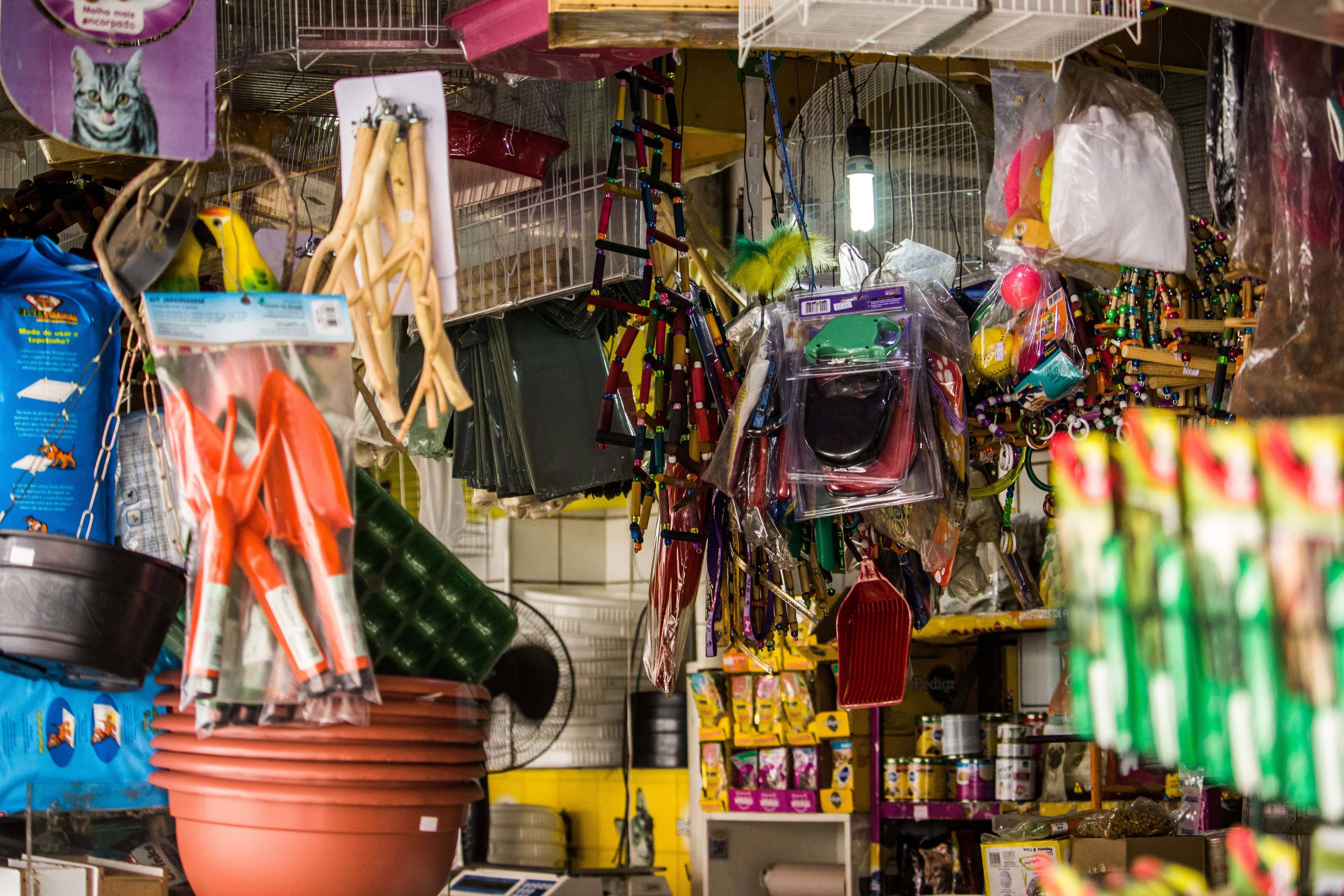 Überangebot im Laden Kunden gewinnen